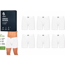 Yıldız Çamaşır Erkek Bambu Likralı Boxer (320-324) - 6 Adet