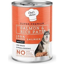 Starseven Chef's Choice Yetişkin Köpekler Için, Hipoalerjenik, Somon Balıklı Pirinçli Ezme, 400 G x 1