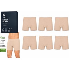 Yıldız Çamaşır Erkek Bambu Likralı Boxer (320-324) - 6 Adet