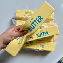 İsmega Dev Boy Butter Squishy Büyük Boy Sukuşi Stres Oyuncak Skuşi 14 Oz 400G Salted Büyük Boy Skuşi