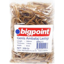 Bigpoint BP611 Geniş Ambalaj Lastiği 500 Gram %100 Kauçuk
