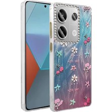 Magicool Xiaomi Redmi Note 13 Pro 4g Kılıf Blade Aynalı Desenli Kapak - Desen 4