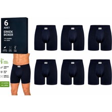 Yıldız Çamaşır Erkek Bambu Likralı Boxer (320-324) - 6 Adet