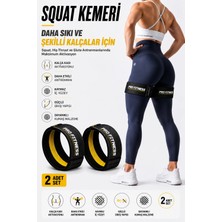 Tayzon 2 Adet Squat Kemeri Kısıtlama Bandı Üst Kol ve Bacak Güç Antrenmanları Kalça Egzersizleri Bandı
