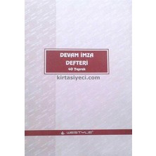 Özkan M0920 Devam Imza Defteri  40 Yaprak