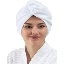 Starseven Goldri̇se, Havlu Saç Bonesi Pamuklu Düğmesi̇zdi̇r, Tek Ebat, Beyaz, 99128398321