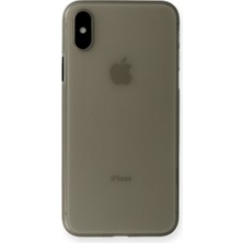 Fırsatkolik iPhone Xs Max Kılıf Pp Ultra Ince Kapak - Gri