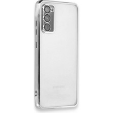 Evimdeyokyok Samsung Galaxy S20 Fe Kılıf Razer Lensli Silikon - Gümüş