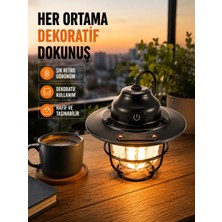 Astraltech Hafif ve Taşınabilir Retro Tasarım Kamp Lambası