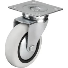 Colezium Hts 351 - 75X25 mm Pvc Tablalı Tekerlek - 4 Adet