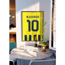 Base Concept M.asensio 10 Yeni Çubuklu Poster Tablo (Çerçeveli)