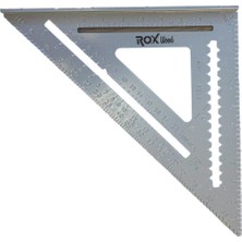 Starseven Rox Wood 0100 Alüminyum Üçgen Marangoz Gönye 12 Inç
