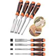 Starseven Aee® 4’lü Ahşap Oyma Marangoz Seti – 6 Mm, 12 Mm, Mm, 24 mm Profesyonel Keski Seti | Kaymaz E