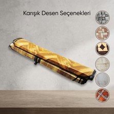 Subutu Zemin Soba Muşambası - 100X115 cm - Biyeli Kenar