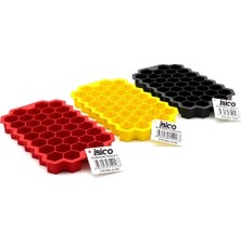 Midas Toptan Home Mini Petek Buz Kalıbı - 38 Bölmeli - Silikon - Renkli
