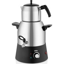 Midas Toptan Home Sinbo Elektrikli Semaver - Musluklu Çay Makinesi - 3 Litre Çelik Su Kazanı