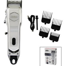 Midas Toptan Home Sinbo Tıraş Makinesi - USB Şarjlı - Çelik Gövde - Kollu Tarak Ayarı