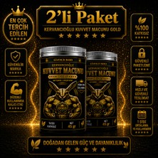 Kervancıoğlu Kuvvet Macunu Bitkisel Atom Güç Enerji ve Performans Desteği (45 gr x 2 Şişe)