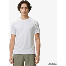 Energetics Martin Ss Erkek Beyaz Koşu T-SHIRT.001
