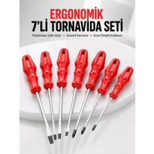 Midas Toptan Home 7li Tornavida Seti Düz ve Yıldız Uçlu Çok Amaçlı Kullanım