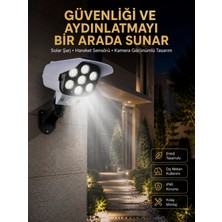Marsilyan LED Lamba-Güneş Paneli Destekli Uzaktan Kumandalı Solar LED Lamba