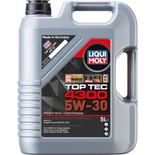Liqui Moly Top Tec 4300 5W-30 5 L Otomotiv Bakım Ürünü