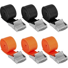 Wadafen Germe Kayışı, 6 Adet Ayarlanabilir Bağlama Kayışı, 1 M x 2,5 Cm, Kısa, Sıkıştırm