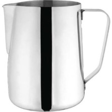 Paslanmaz Çelik Süt ve Kahve Potu, Pitcher Sütlük, Süt Köpürtücü, Köpürtme Kabı, 700 ml