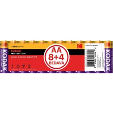Kodak 30413146 Çinko Karbon Pil, Kırmızı