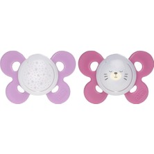 Chicco Physioforma Comfort Silikon Emzik (16-36 Ay, 2'li), Pembe