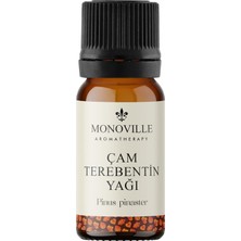 Monoville Çam Terebentin Uçucu Yağı 10 ML%100 Saf ve Doğal (Pine Turpentine Oil)