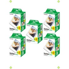 Fujifilm Instax Mini 12 11 10 Uyumlu Film 5'li Set 100 Poz