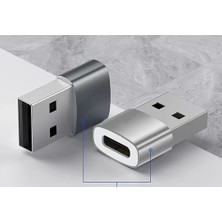 Jouis Dönüştürücü Adaptör Araç Car Play Hızlı Şarj USB To Type C Mini Otg Adaptör USB 3.