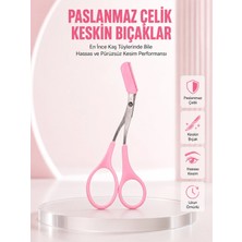 Marsilyan Taraklı Kaş Düzeltme Makası – Hassas Şekillendirme ve Kolay Kullanım