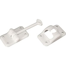 Rv Designer E231, Plastik Kapı Tutucu, T Stili, 3-1/2", Beyaz, Giriş Kapısı Donanımı