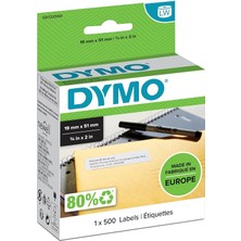 Dymo S0722550, Lw Çok Amaçlı Etiket, (19X51 Mm) 500 Etiket/paket - (11355 )