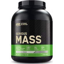 Optimum Nutrition Serious Mass Kurabiye ve Krema Aromalı Gainer 2.73KG 8 Servis
