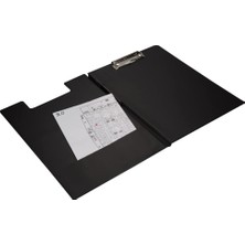 2k 333S A4 Pvc Kapaklı Sekreter Tablası,sekreterlik,sekreter Bloknot,a4 Kapaklı Sekreterlik,siyah