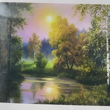 5d Yapışan Boncuk Goblen Mozaik Tablo Pano 40 x 50 cm 77017