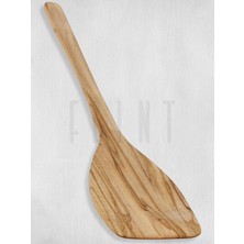 Zeytin Ağacı Tahta Spatula 30 cm / El Yapımı Ahşap Servis Spatulası / Doğal Ahşap Mutfak Spa