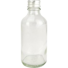 Digithome 6'li 50 ml Gümüş Metal Kapaklı Cam Zencefil Shot Şişesi Söz Nişan Hediyelik Kolony