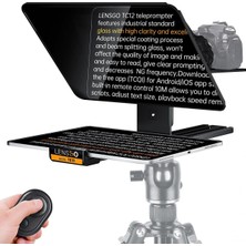 Lensgo TC12 Teleprompter Dslr/aynasız Kamera ve 12,9 Inçe Kadar Tabletler Için / Video Çekimi, V