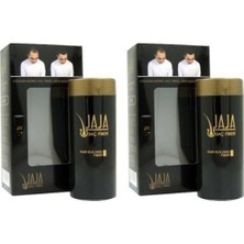 Jaja 50 gr x 2 Saç Fiberi Toz Keratin İçerikli Koyu Kahve Renkli Amonyaksız Saç Bakım Kompleksi