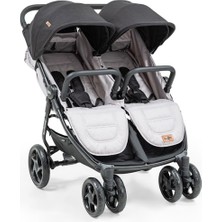 Jusso BABY2GO Sunflower Ikiz Puset Bebek Arabası (Tek Elle Kapanabilme)