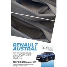 Graficar Design Renault Austral Konfor Seti̇ Eşya Saklama Cepleri Için Hazır Kumaş Kaplama Ses