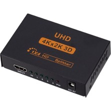 5234 4 Port UHD 4K HDMI Switch Ekran Monitör Splitter Çoklayıcı Çoğaltıcı