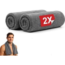 Wonkey Sporcu Fitness Antreman Havlusu 30X100 Cm, Ultra Hafif ve Hızlı Kuruyan Mikrofiber Spor Hav