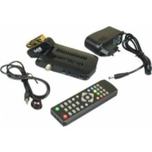 Scart Girişli Tüplü Tv Ile Uyumlu Mini Uydu Cihazı Hazır Yüklü