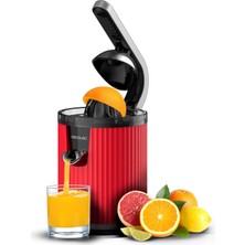 Cecotec Xqueeze Retrojuice 600 Red 600 W Elektrikli Portakal Kollu Meyve Sıkacağı 600 W Retro Sti