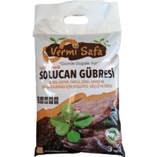 Vermisafa Organik 3kg Katı Solucan Gübresi